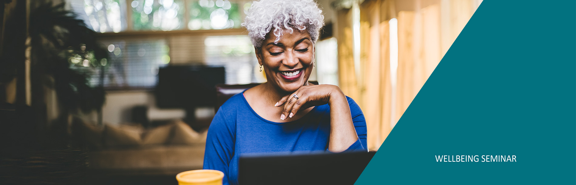 Older woman on laptop