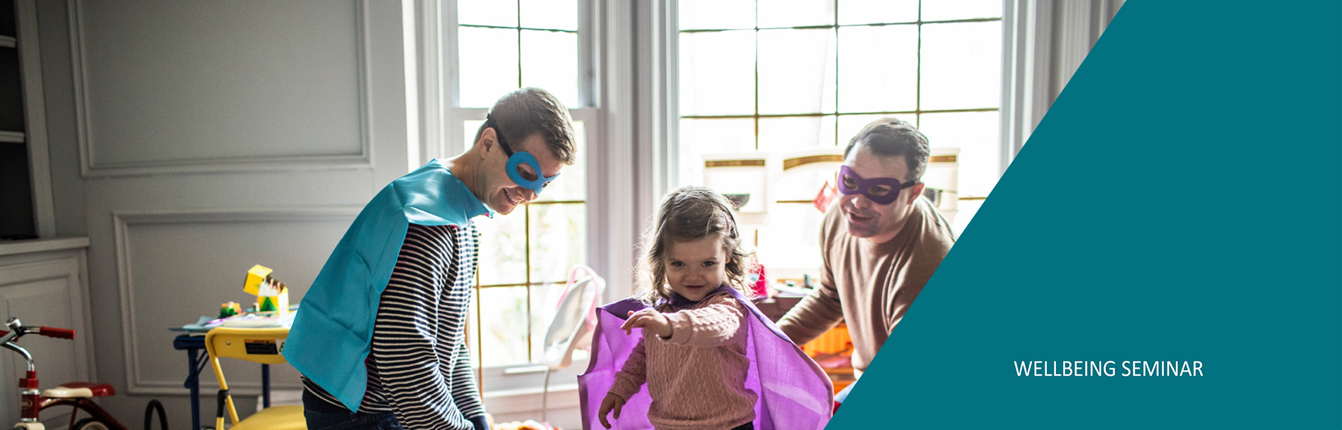 Family playing