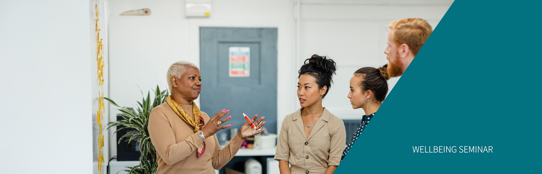 Group of people chatting