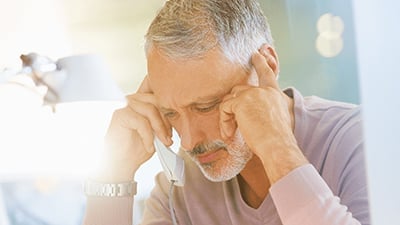 Man on a phone