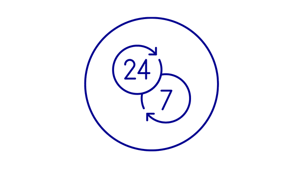 24/7 icon