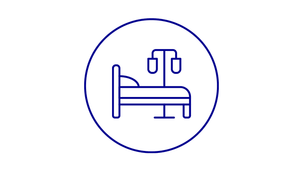 hospital bed icon