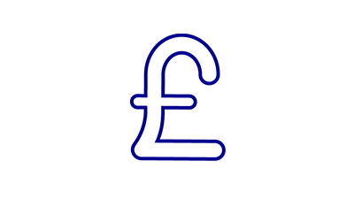 Pound symbol icon