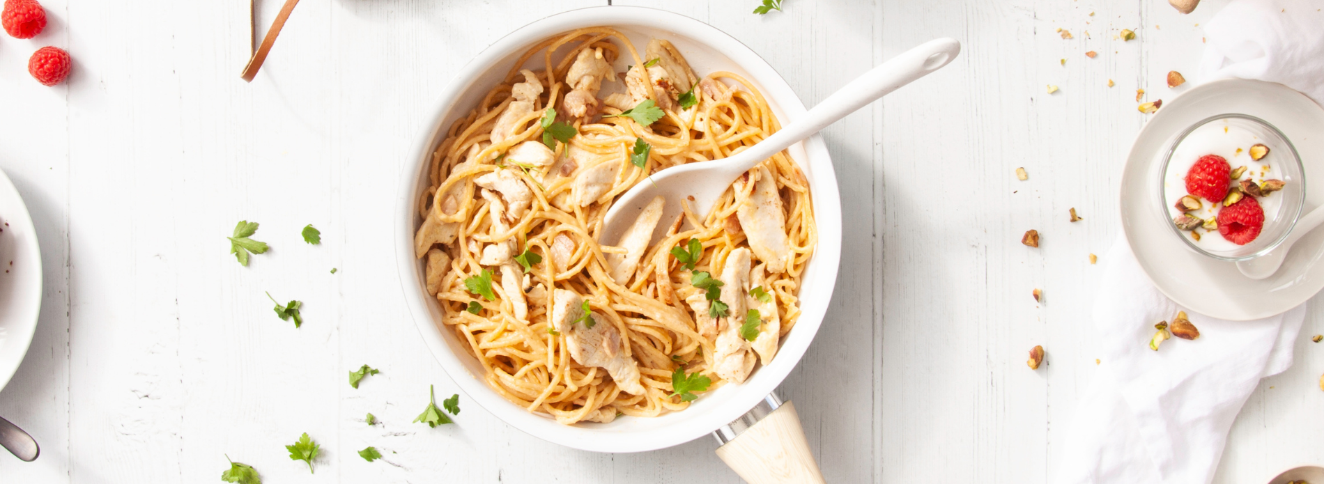 Chicken carbonara