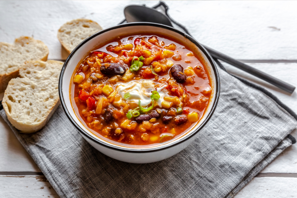 Sweet Potato and Bean Chili