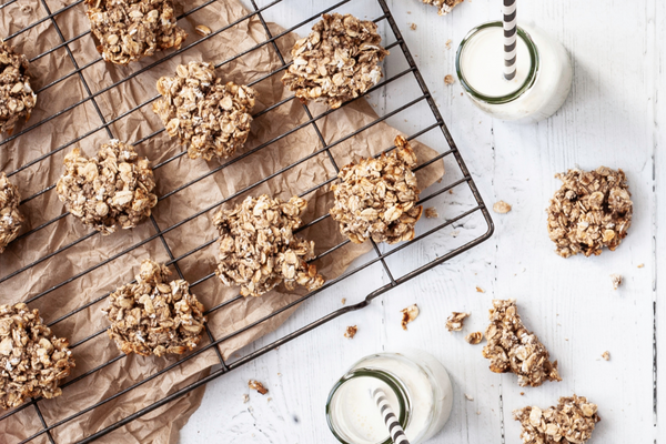 Banana oat cookies