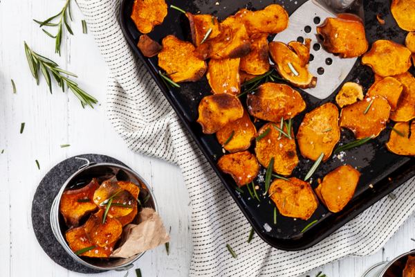 Sweet potato crisps